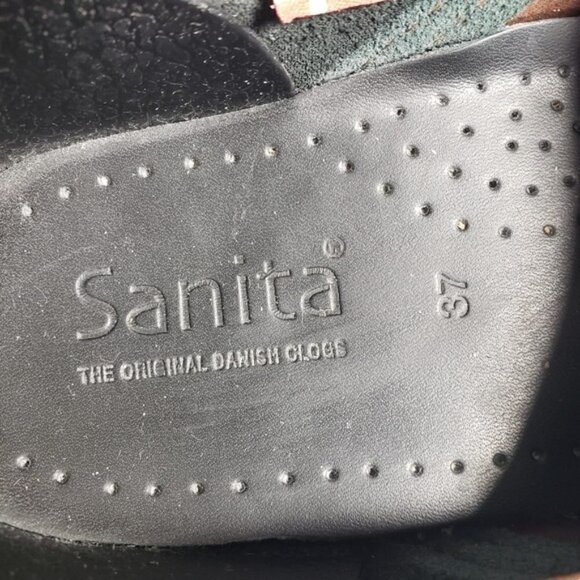 Sanita Danish Round Toe Slip-On Clog  Sz 37 - Picture 11 of 12
